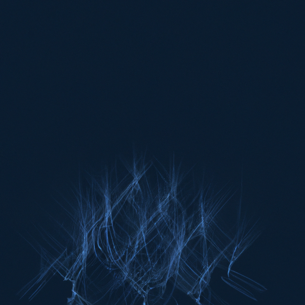 Abstract flowing lines representing thinking rhythm and presence